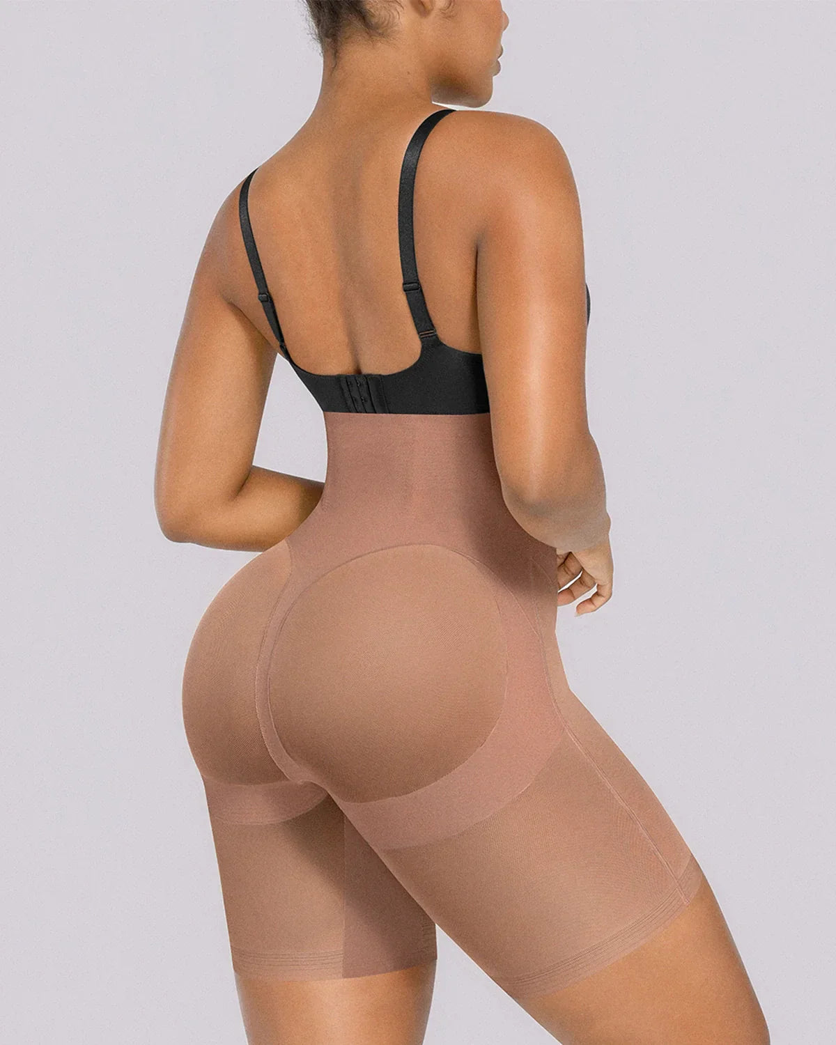 Short gainant taille haute en mesh respirant – Invisible sous les vêtements