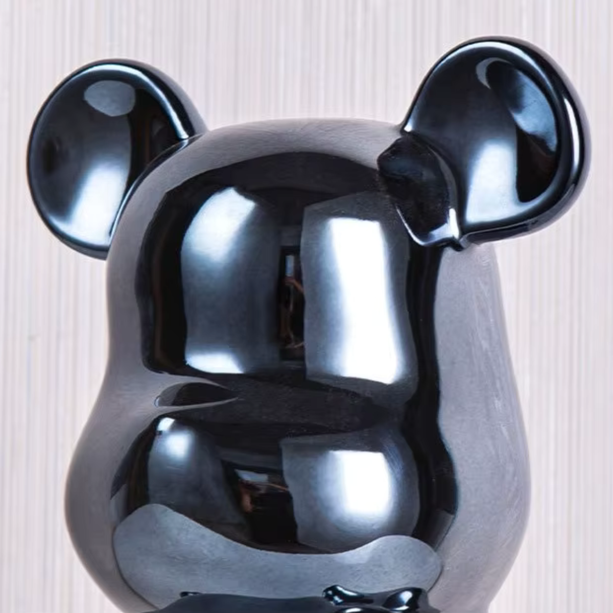 Sculpture d'ours en résine – figurine décorative moderne pour la maison