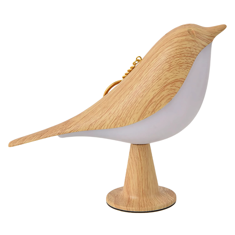 Lampe de table avec diffuseur d'arômes et lumière dimmable en forme d'oiseau