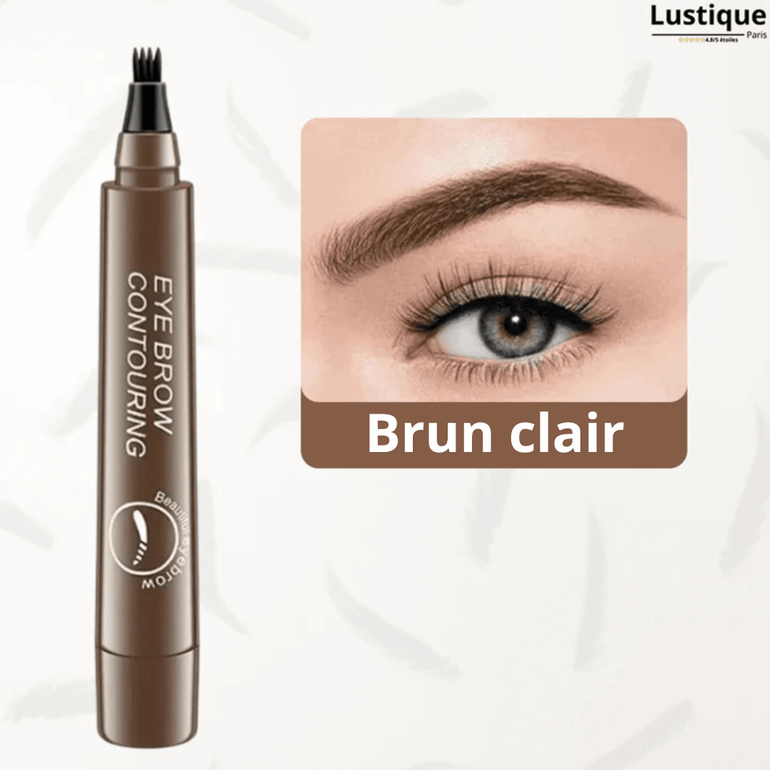 Crayon à Sourcils Waterproof – Traits Naturels Longue Durée 24h