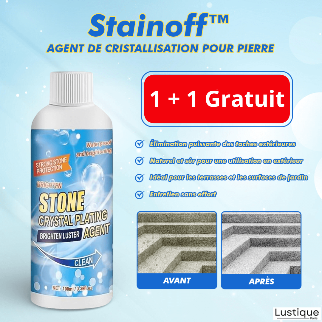 Nettoyant Anti-Taches pour Pierre Naturelle – Formule Naturelle et Non Toxique