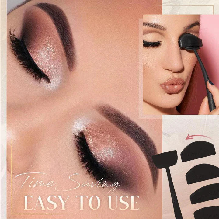 Outil Maquillage Yeux pour Pli de Paupière Cut-Crease Précis