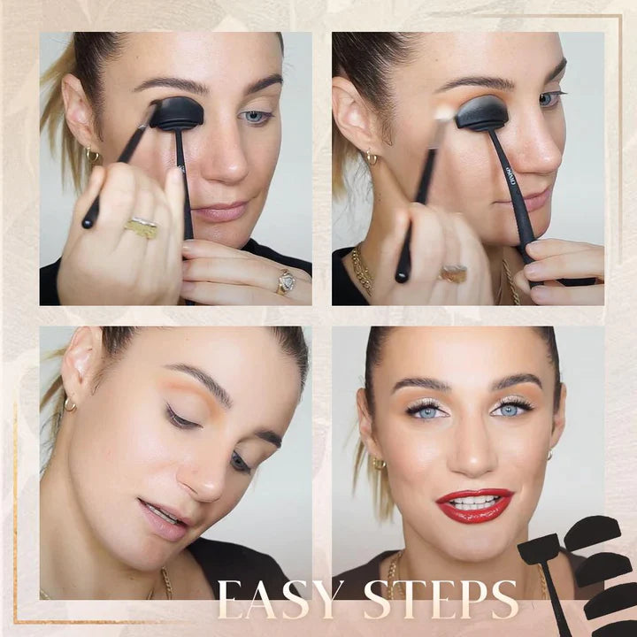 Outil Maquillage Yeux pour Pli de Paupière Cut-Crease Précis