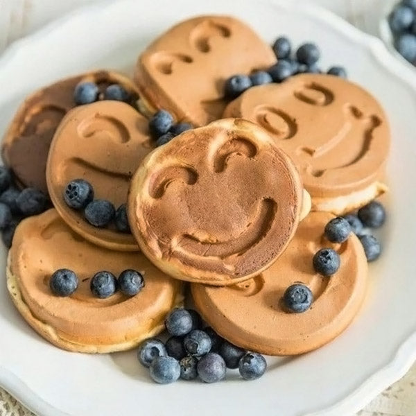 HappiPan™ – Poêle à pancakes smiley pour un petit-déjeuner joyeux [50 % de réduction]