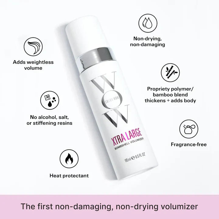 Mousse Coiffante Volume et Boucles pour Cheveux Fins – 195 ml