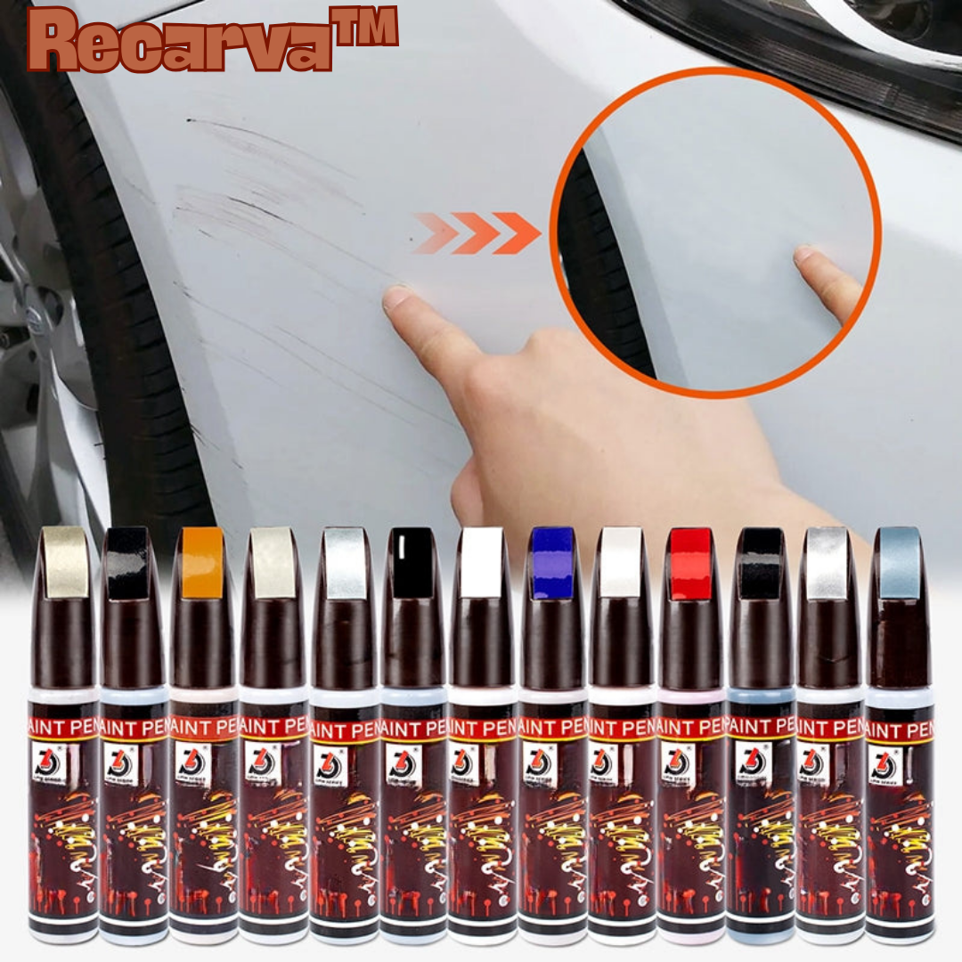 Recarva™ – Stylo de réparation pour rayures de voiture pour des retouches de peinture rapides et faciles [1 + 1 Gratuit]