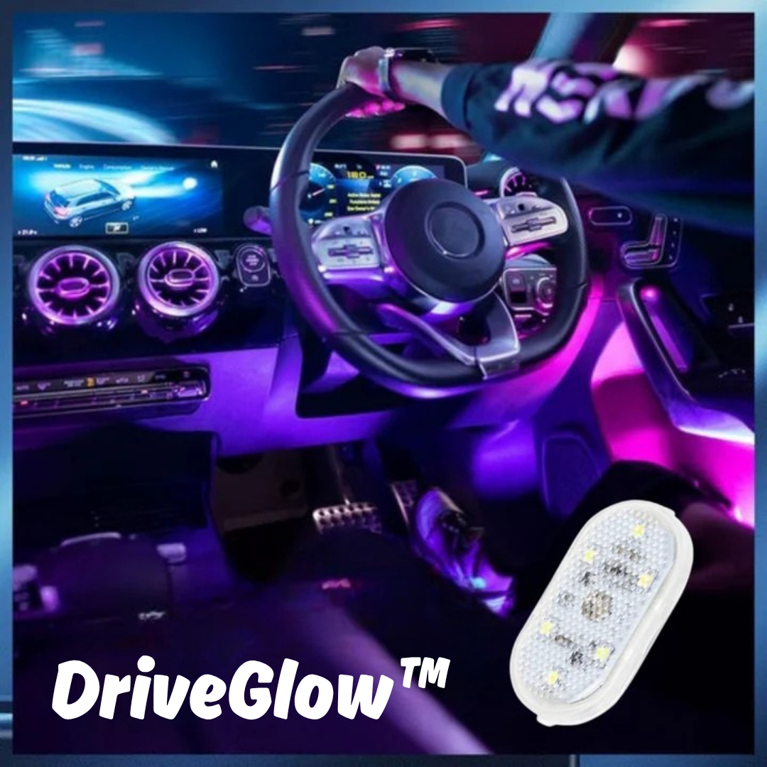 DriveGlow™ – Lumière LED sans fil pour un intérieur élégant [1 + 1 Gratuit]