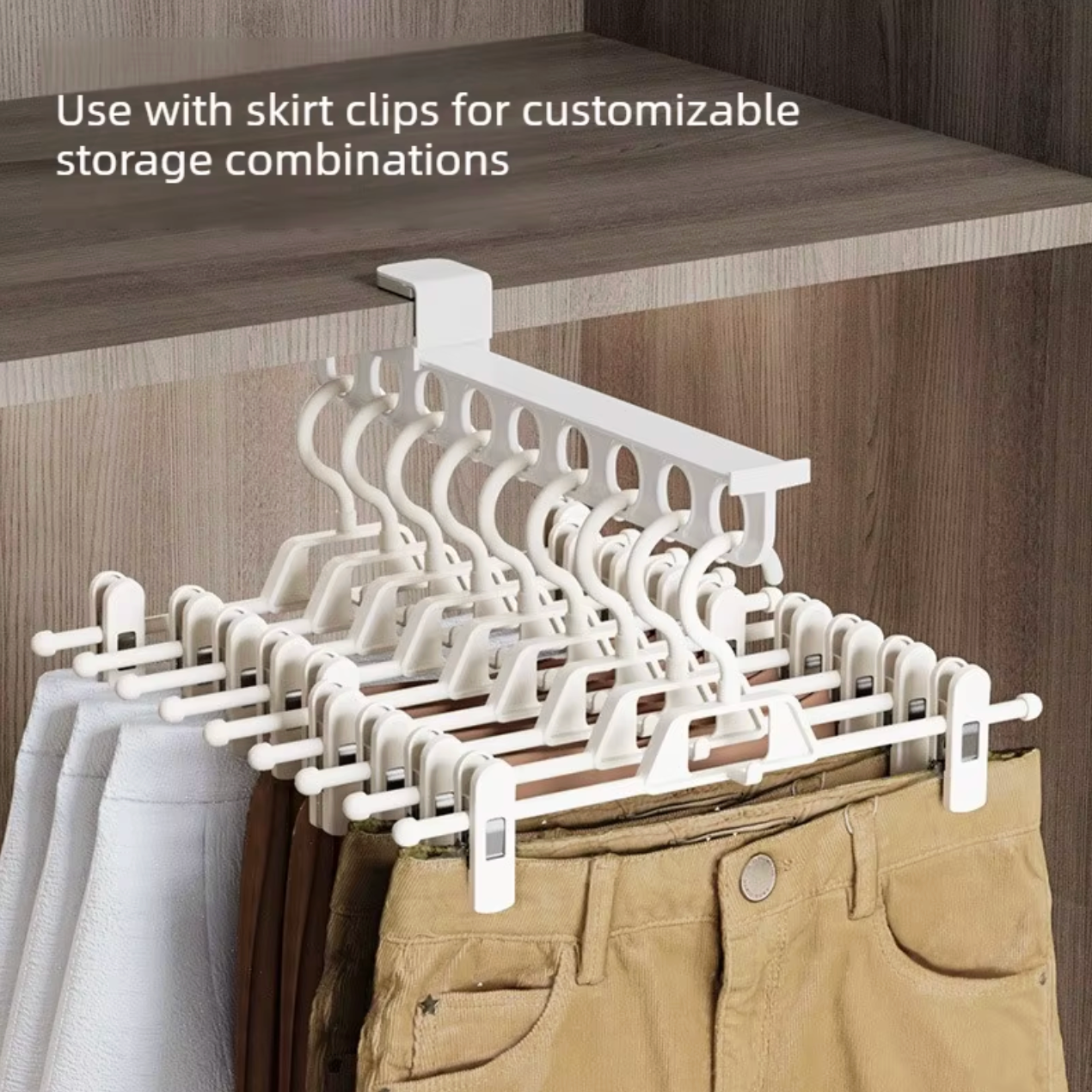 Tringle Télescopique pour Armoire – Rangement Extensible Gain de Place