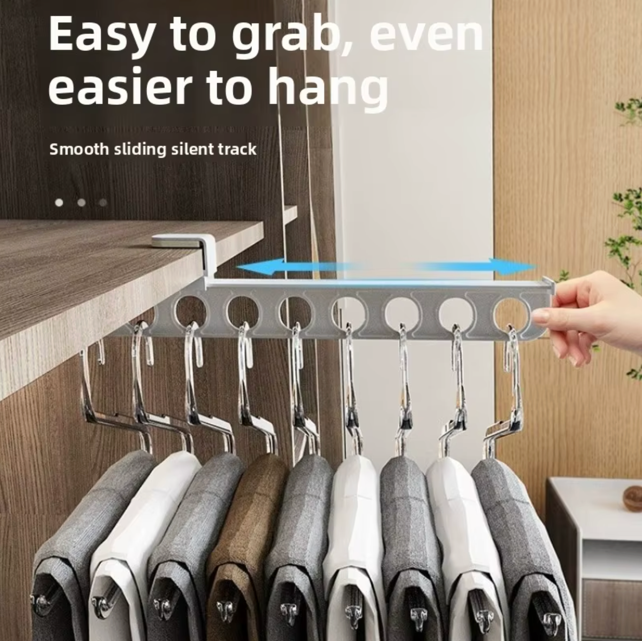 Tringle Télescopique pour Armoire – Rangement Extensible Gain de Place