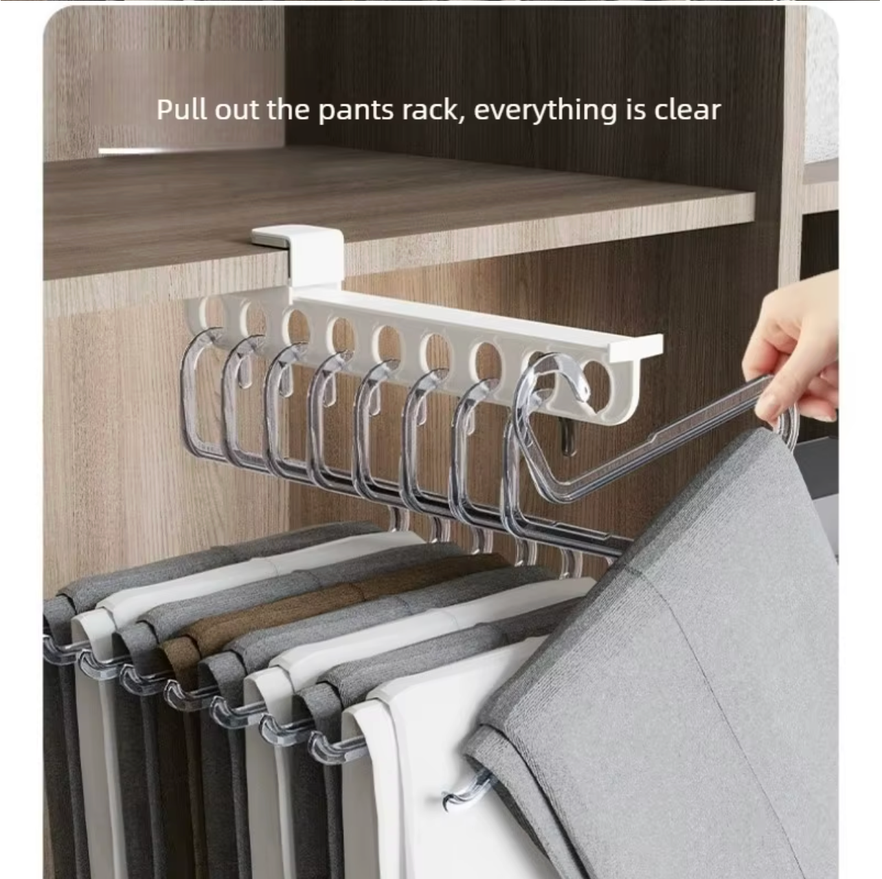 Tringle Télescopique Extensible pour Armoire – Rangement Vêtements sous Étagère