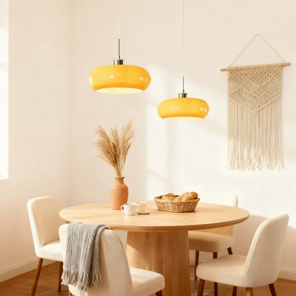 Suspension en verre style Nordic Bauhaus pour chaque pièce