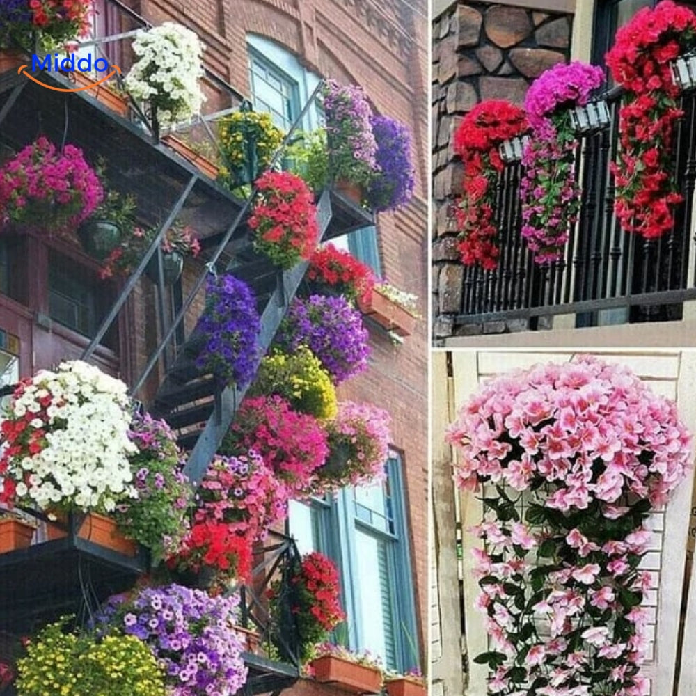 Orchidées Artificielles en Cascade pour Décoration Intérieure et Événements