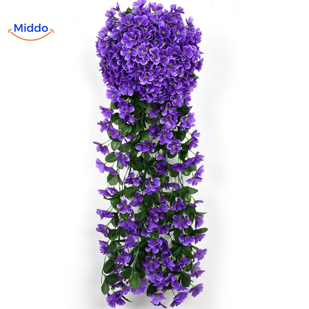 Orchidées Artificielles en Cascade pour Décoration Intérieure et Événements