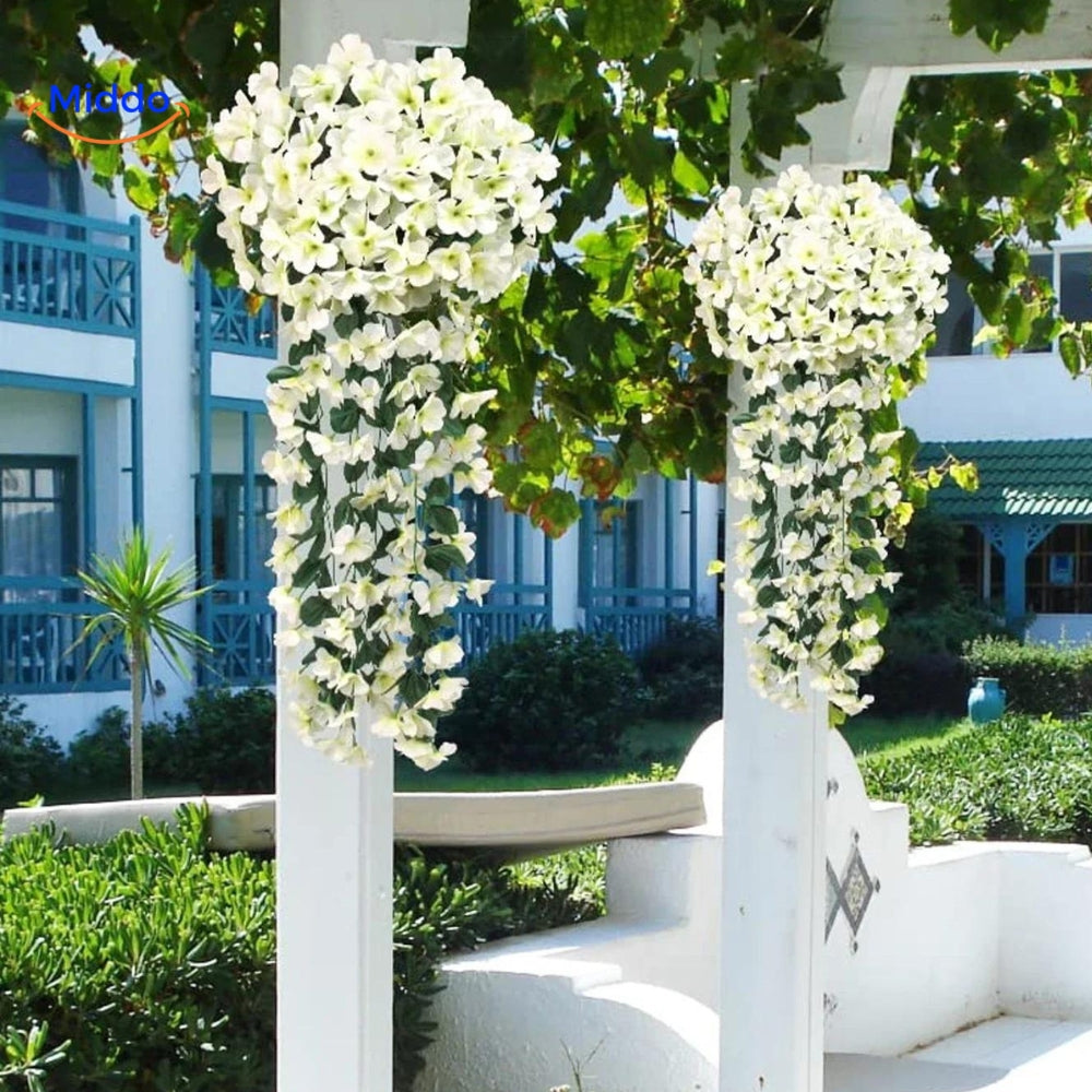 Orchidées Artificielles en Cascade pour Décoration Intérieure et Événements