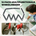 Règle Multi-Angles Flexible en Aluminium pour Mesures Précises