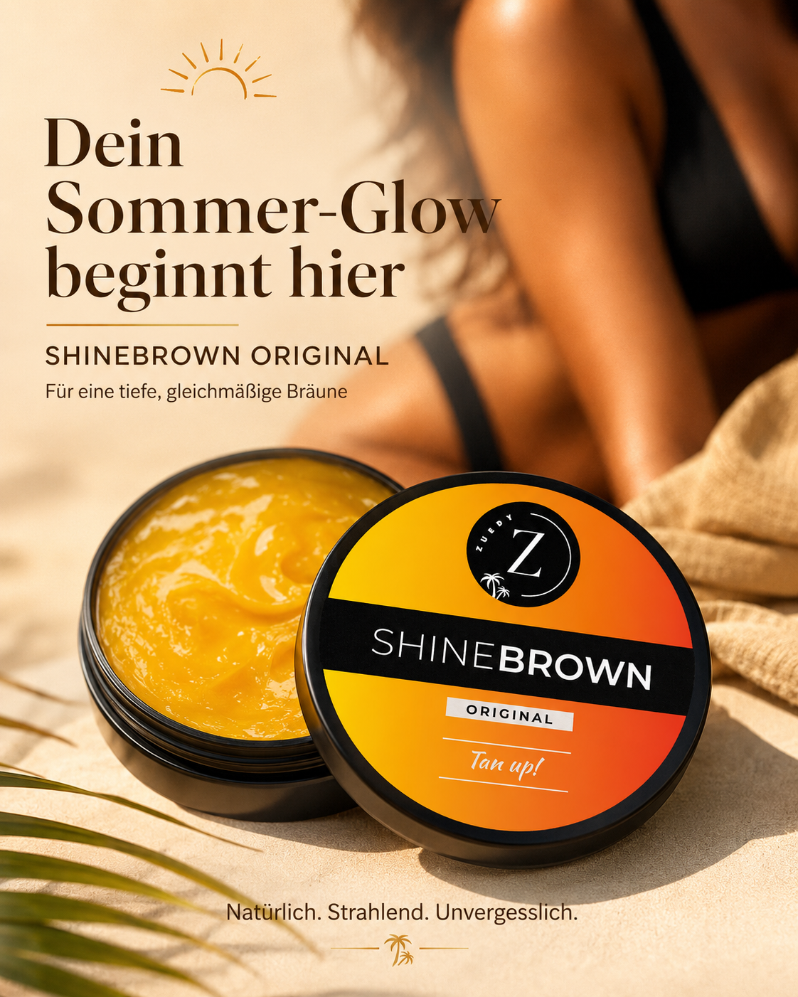 Gel Bronzant Intensif à l'Extrait de Carotte – Bronzage Naturel et Uniforme