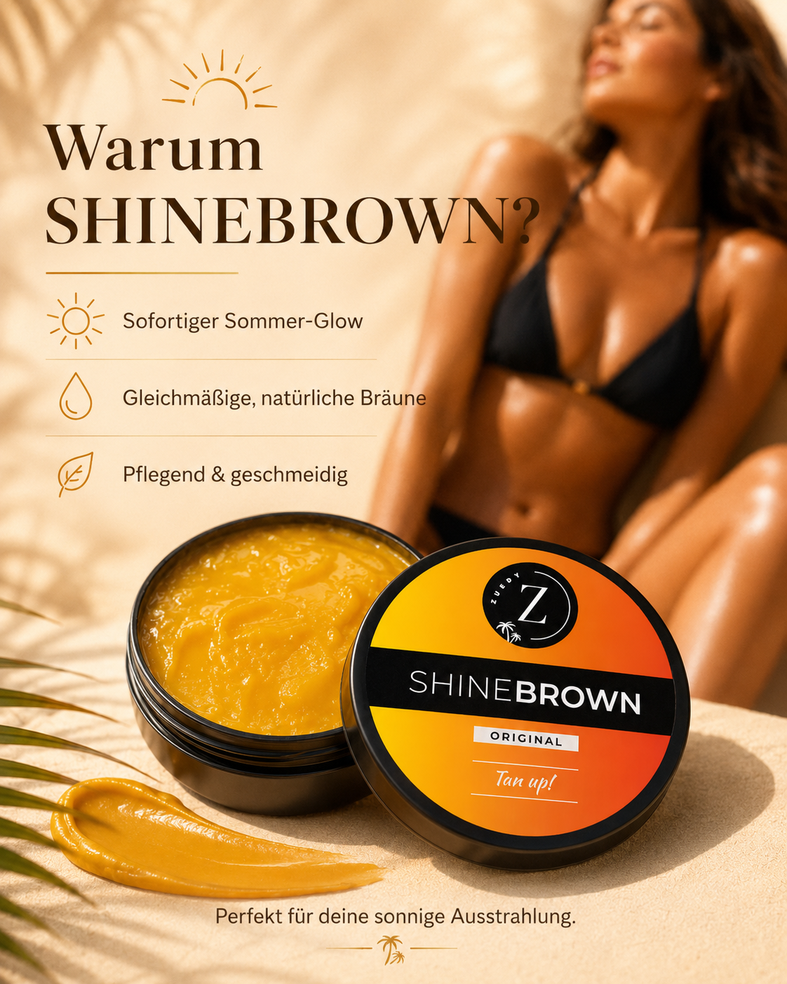 Gel Bronzant Intensif à l'Extrait de Carotte – Bronzage Naturel et Uniforme