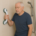 Poignée de sécurité à ventouse sans perçage pour douche et salle de bain