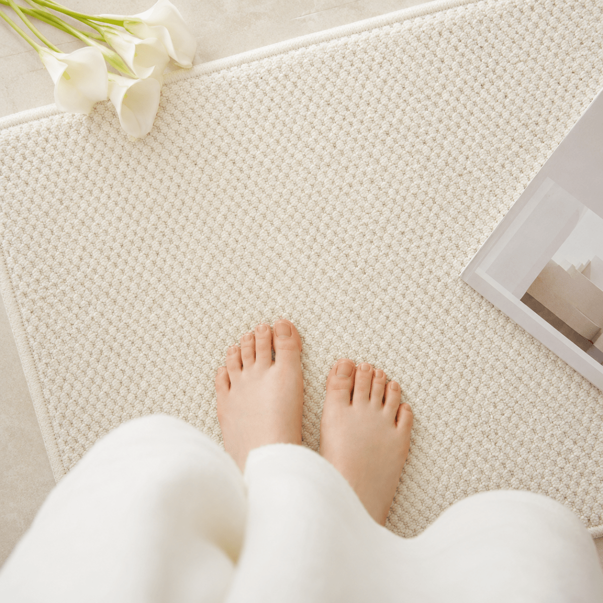 Tapis d'entrée ultra-absorbant pour entrée, couloir et terrasse