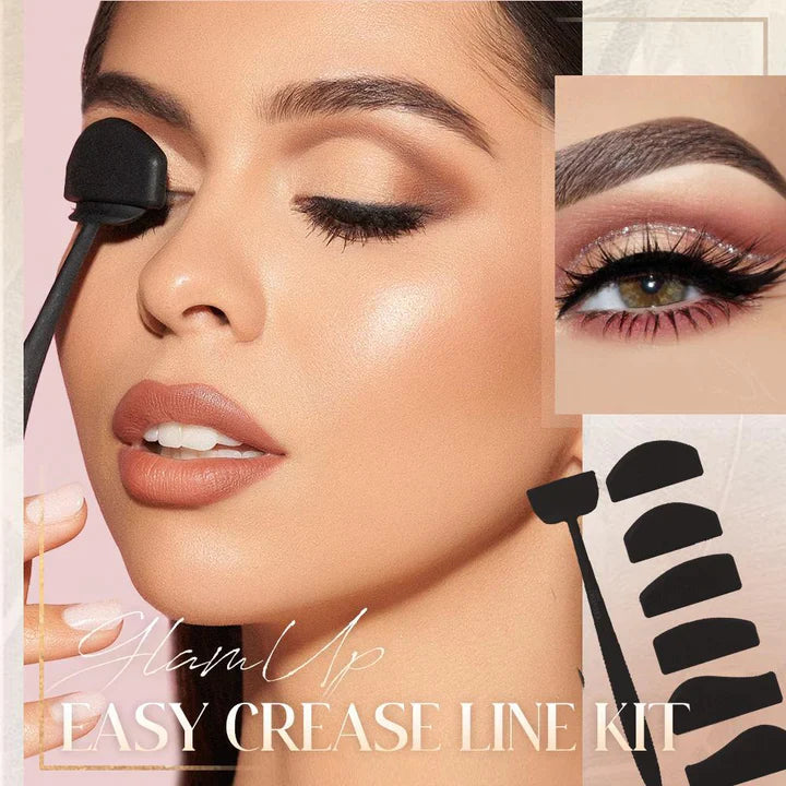 Outil Maquillage Yeux pour Pli de Paupière Cut-Crease Précis