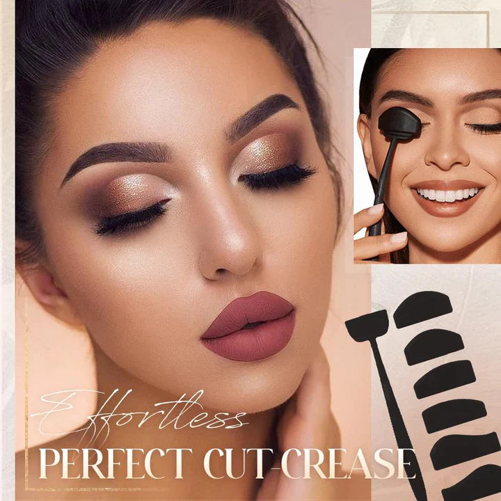 Outil Maquillage Yeux pour Pli de Paupière Cut-Crease Précis