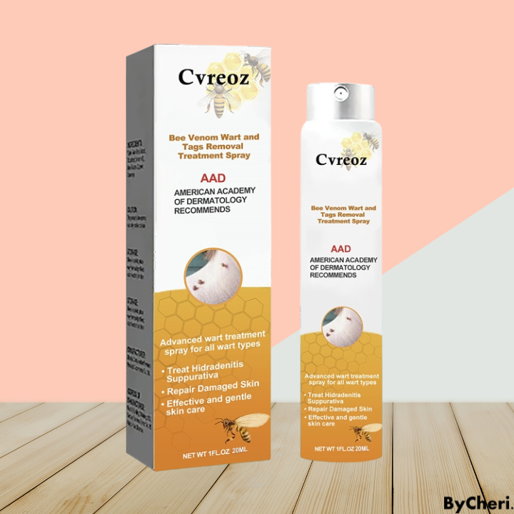 Spray au Venin d'Abeille contre les Verrues et Acrochordons