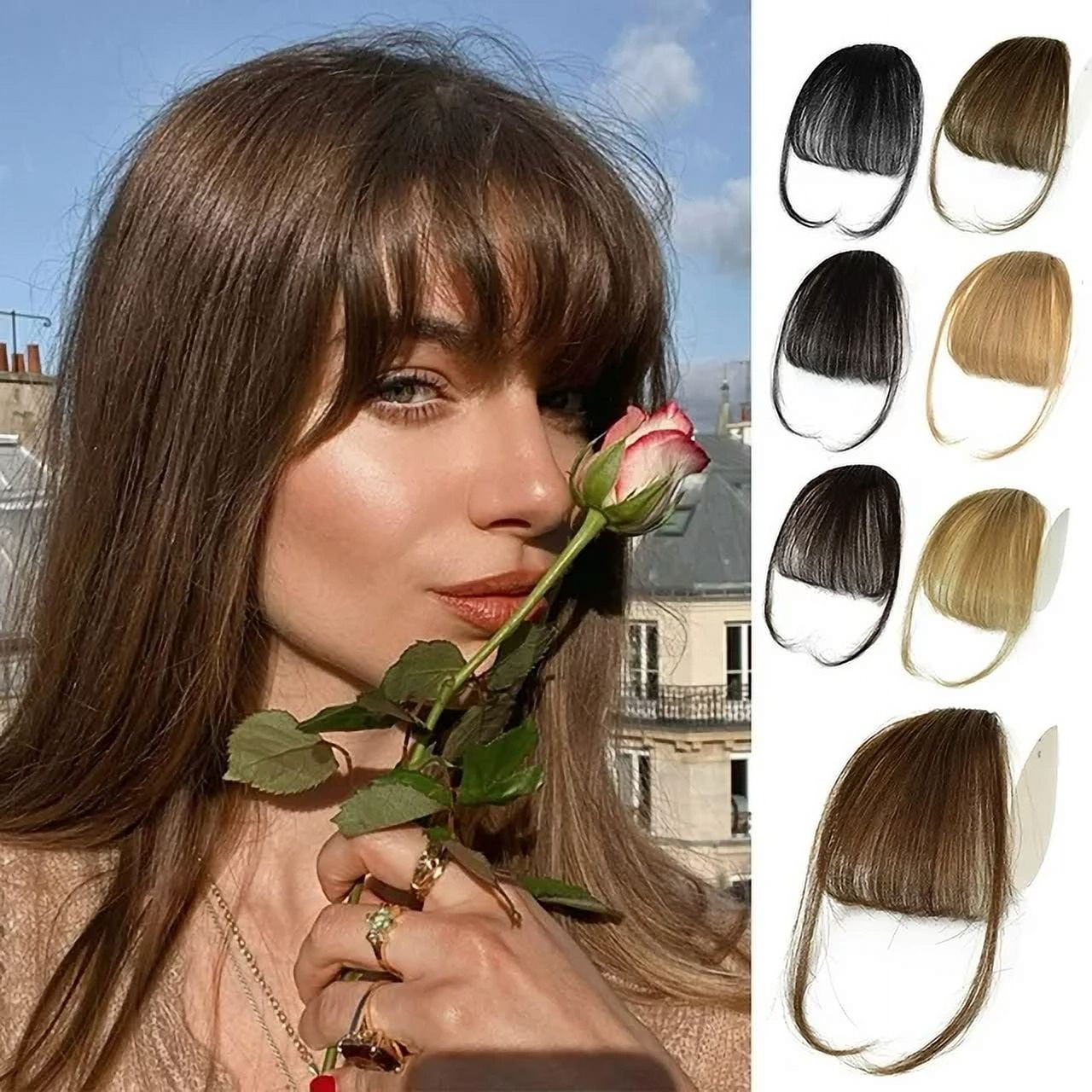 GlamCurls™ - Extensions capillaires à clips [50% de réduction]