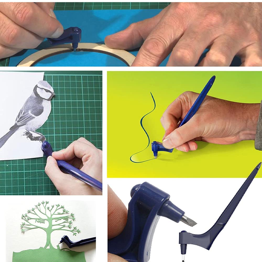 Cutter Rotatif 360° à Lame Pivotante pour Découpe de Précision
