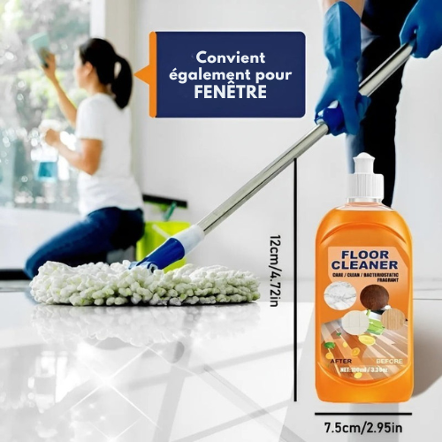 Nettoyant Sol Concentré Multi-Surfaces aux Extraits Végétaux et Citron