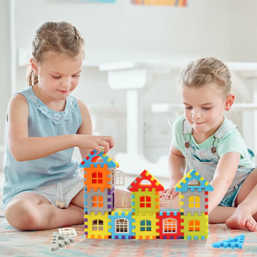 Blocs de Construction Montessori pour Enfants – Jeu Créatif Éducatif