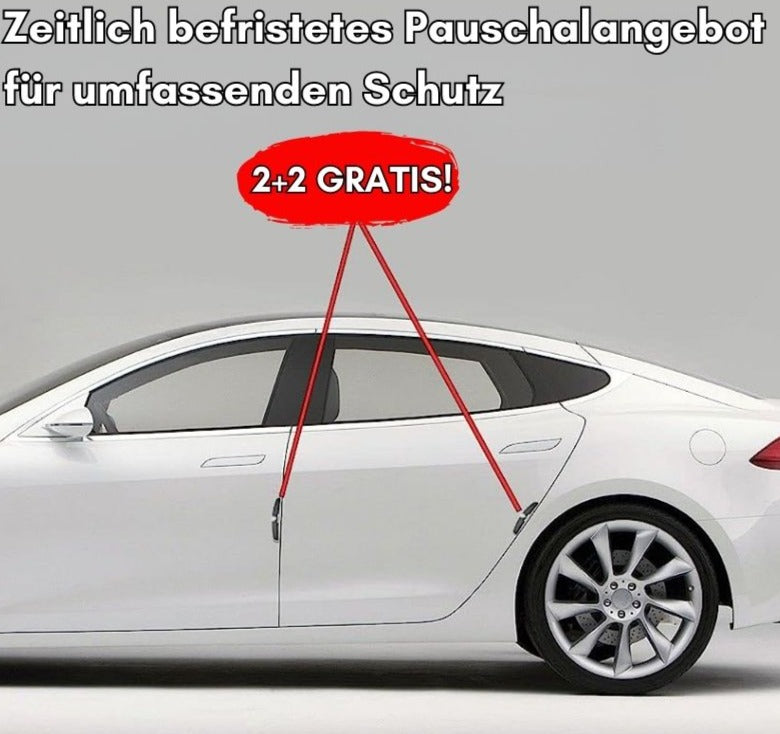 DellenSchutz™ – Bouclier de Protection contre les Bosses & Rayures de Voiture [2 + 2 Gratuit]