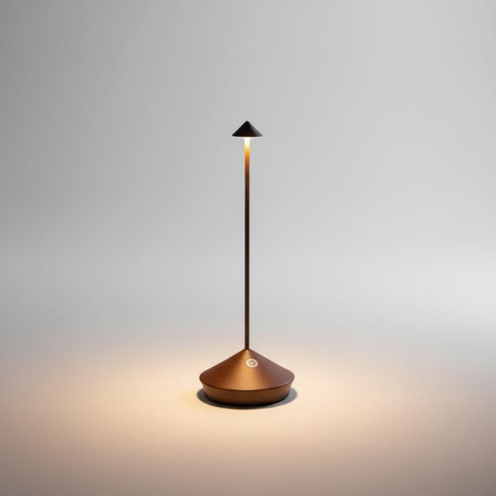 Lampe de table LED sans fil dimmable et imperméable pour intérieur et extérieur