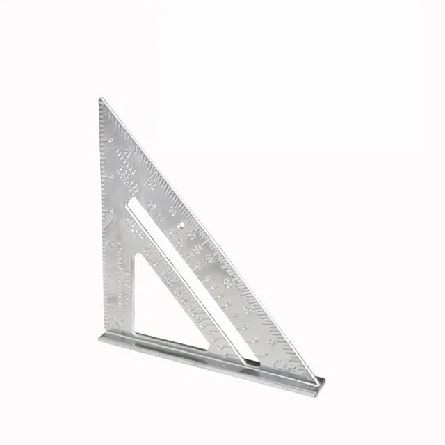 Rapporteur d'angle multifonction en alliage d'aluminium pour menuiserie