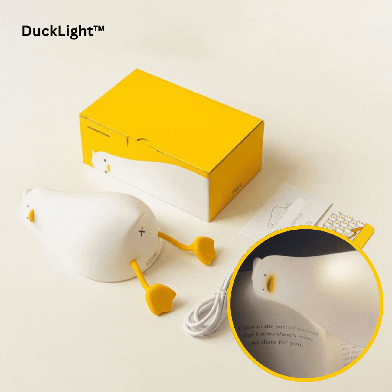 DuckLight™ – Veilleuse Apaisante [50% de Réduction]