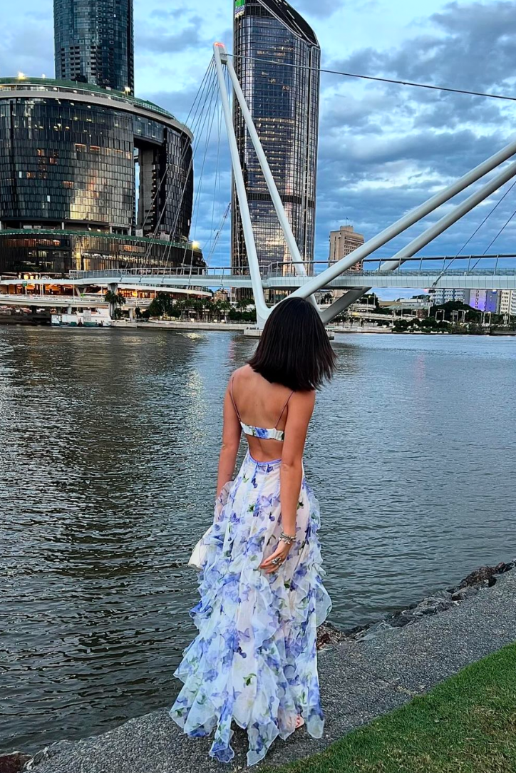 Sophie™ – Robe longue à motif floral [50 % de réduction]