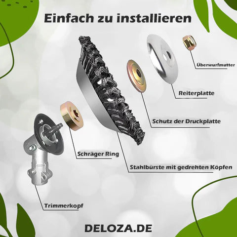 Coupe-herbe à fil acier pour débroussailleuse – Lames flexibles