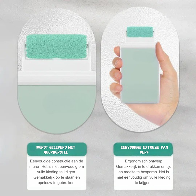 WallFix™ – Brosse à rouleau pour réparation murale [1 + 1 Gratuit]
