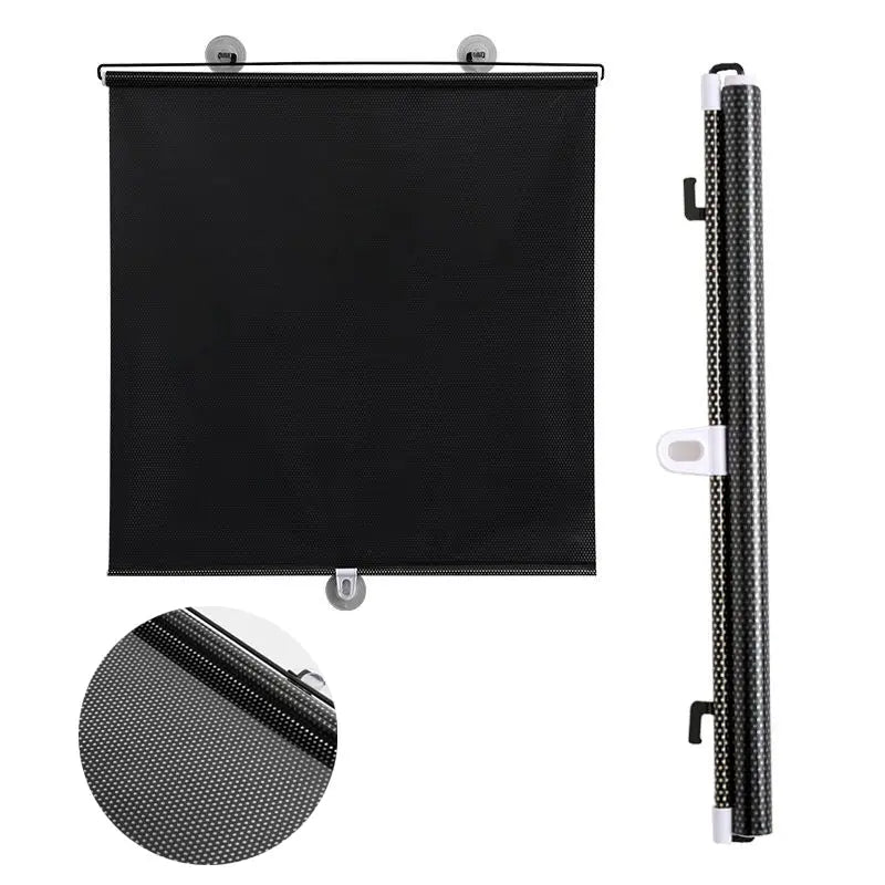 Store Pare-Soleil Sans Perçage avec Protection UV et Tissu Filtrant