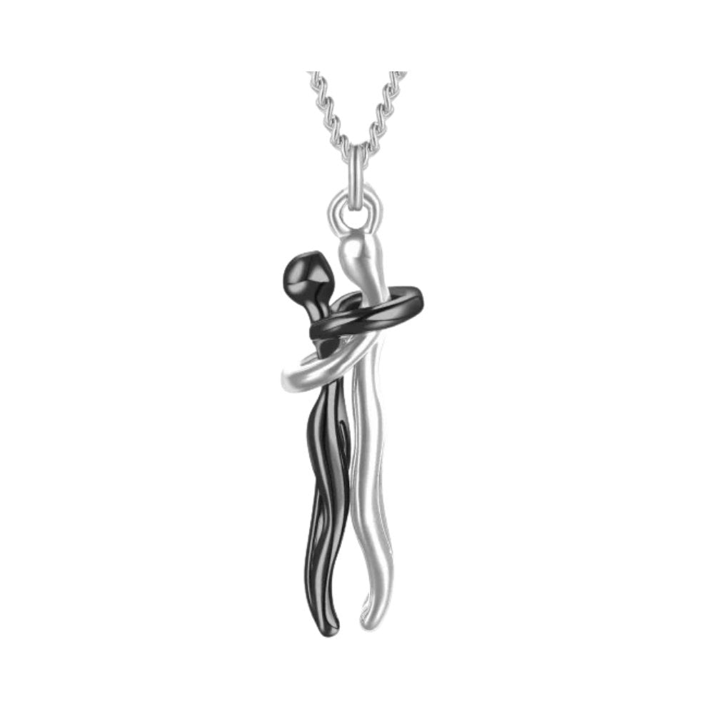 Bijou Symbolique en Acier Inoxydable – Cadeau Couple Élégant