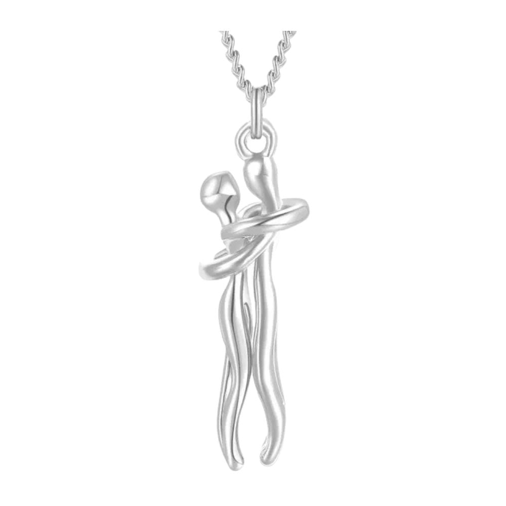 Bijou Symbolique en Acier Inoxydable – Cadeau Couple Élégant