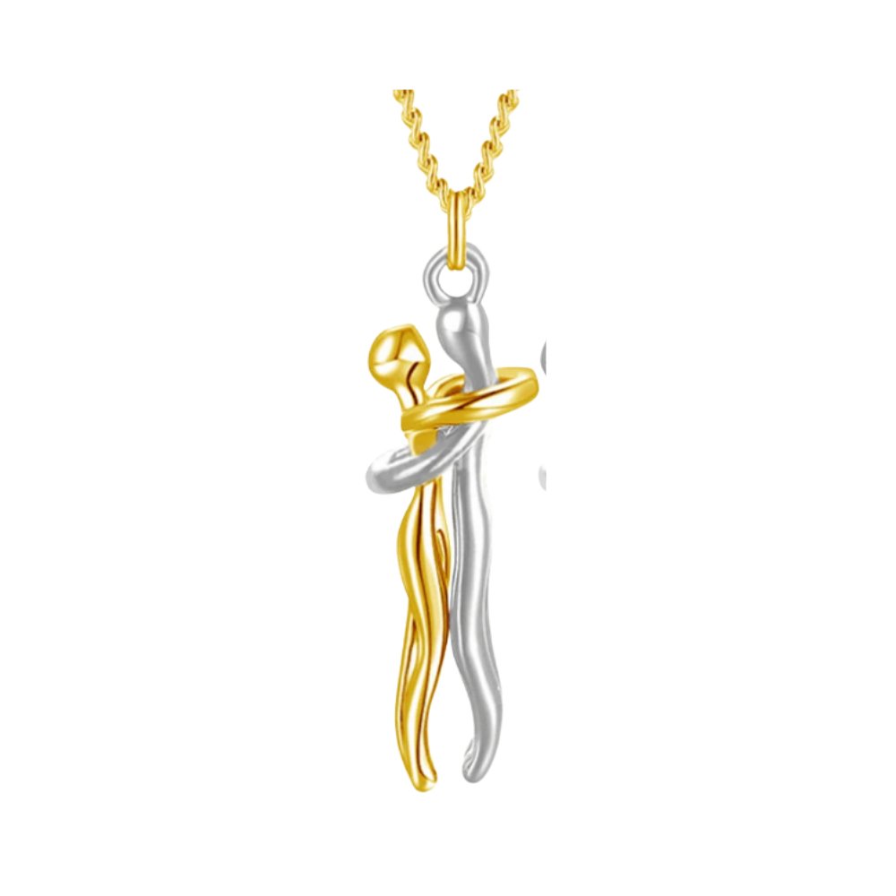 Bijou Symbolique en Acier Inoxydable – Cadeau Couple Élégant