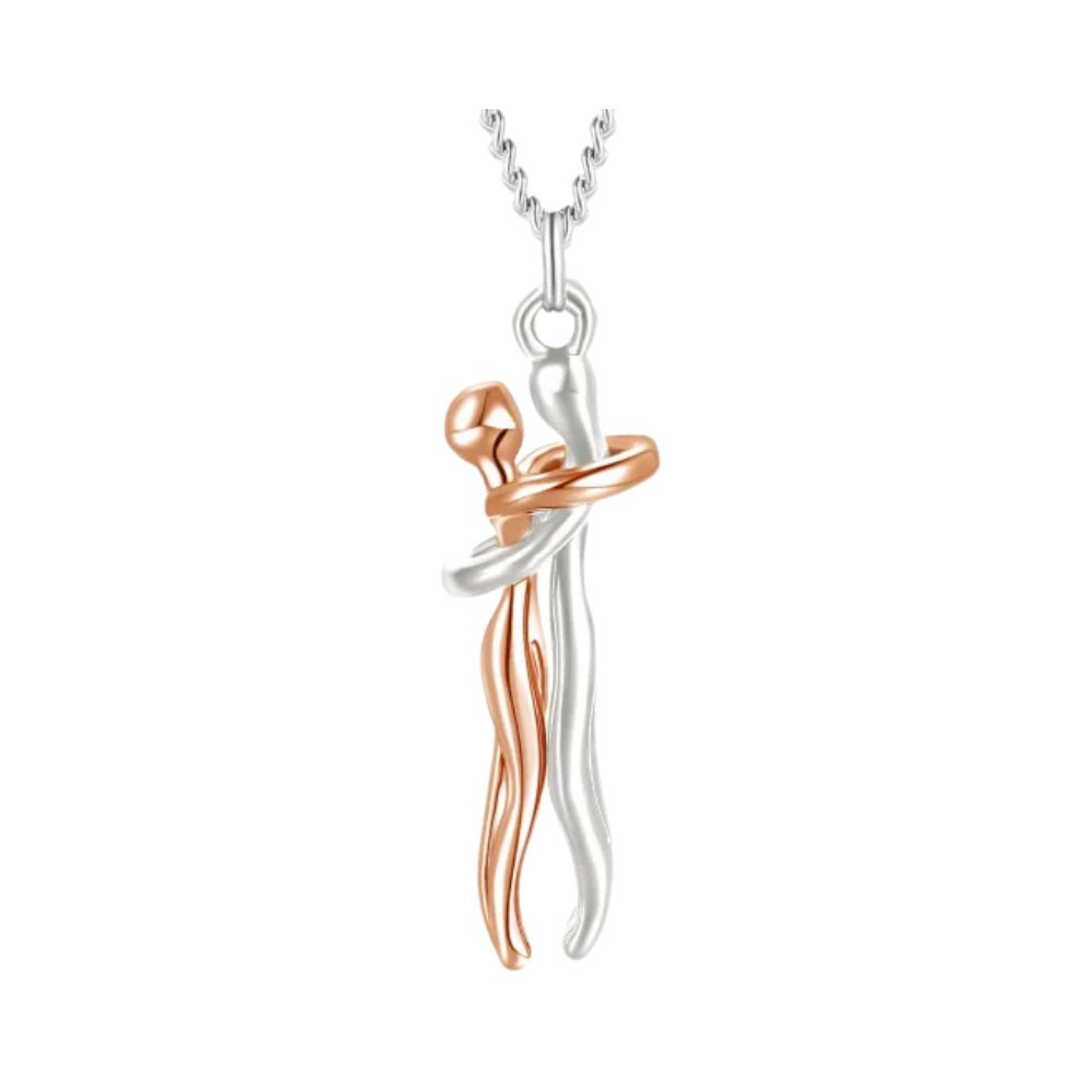 Bijou Symbolique en Acier Inoxydable – Cadeau Couple Élégant
