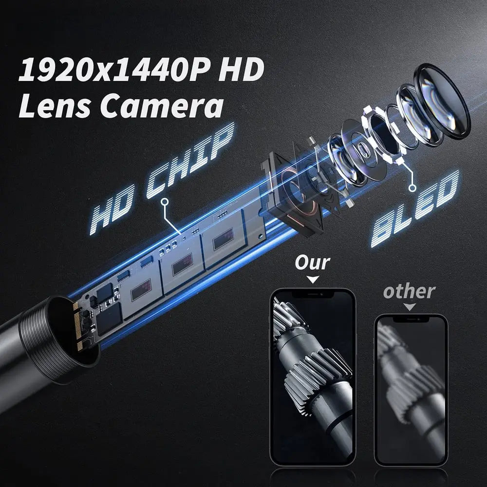 EndoScope™ – Caméra d’inspection HD avec câble de 5 m pratique [50 % de réduction]