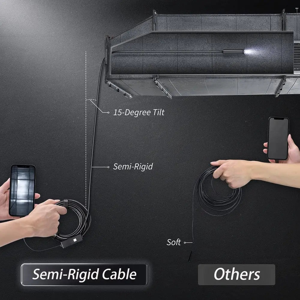 EndoScope™ – Caméra d’inspection HD avec câble de 5 m pratique [50 % de réduction]