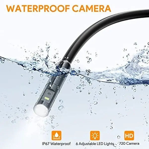 EndoScope™ – Caméra d’inspection HD avec câble de 5 m pratique [50 % de réduction]