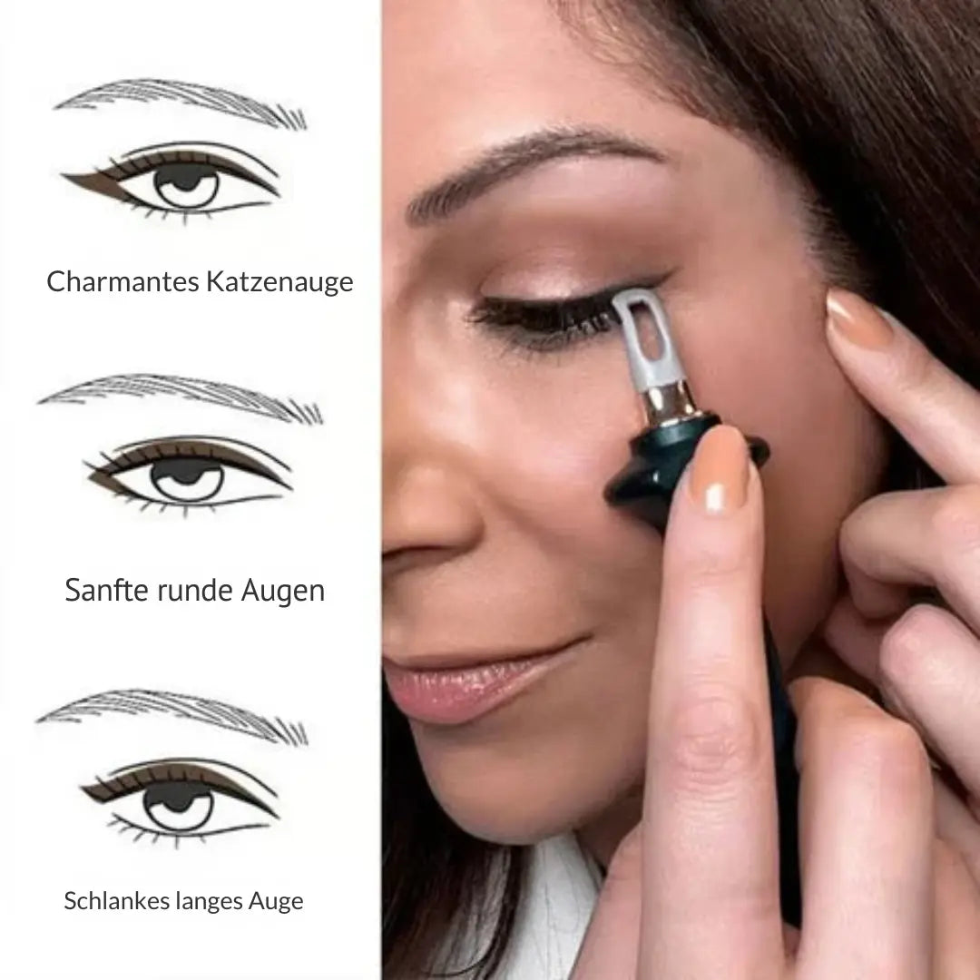 PerfectLine™ – Coffret Eyeliner avec Outil Ergonomique et Gel Imperméable [50 % de Réduction]