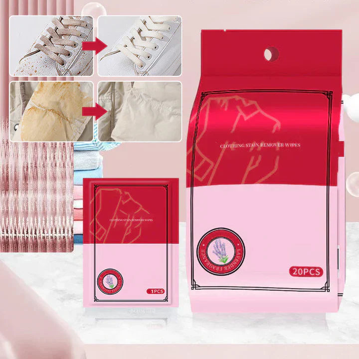 StainWipe™ – Lingettes détachantes efficaces et pratiques [50 % de réduction]