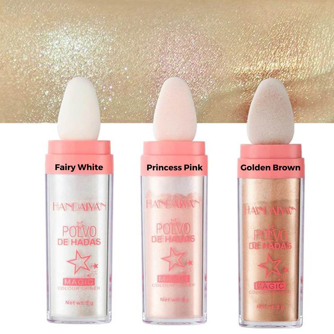 Highlighter Illuminateur Visage & Corps – Fini Scintillant Longue Tenue