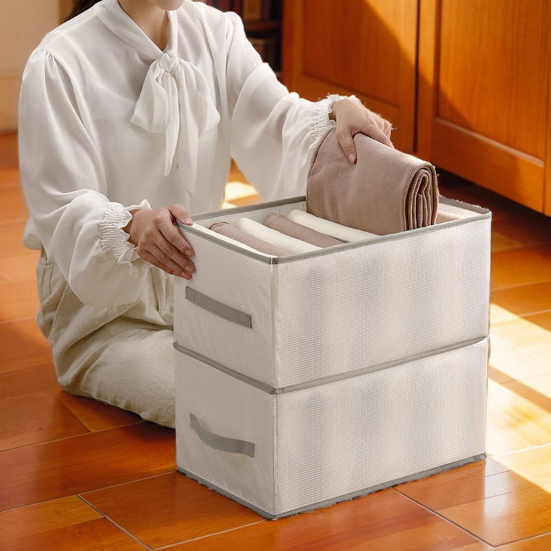 Organiseur de tiroir avec compartiments – pliable et robuste