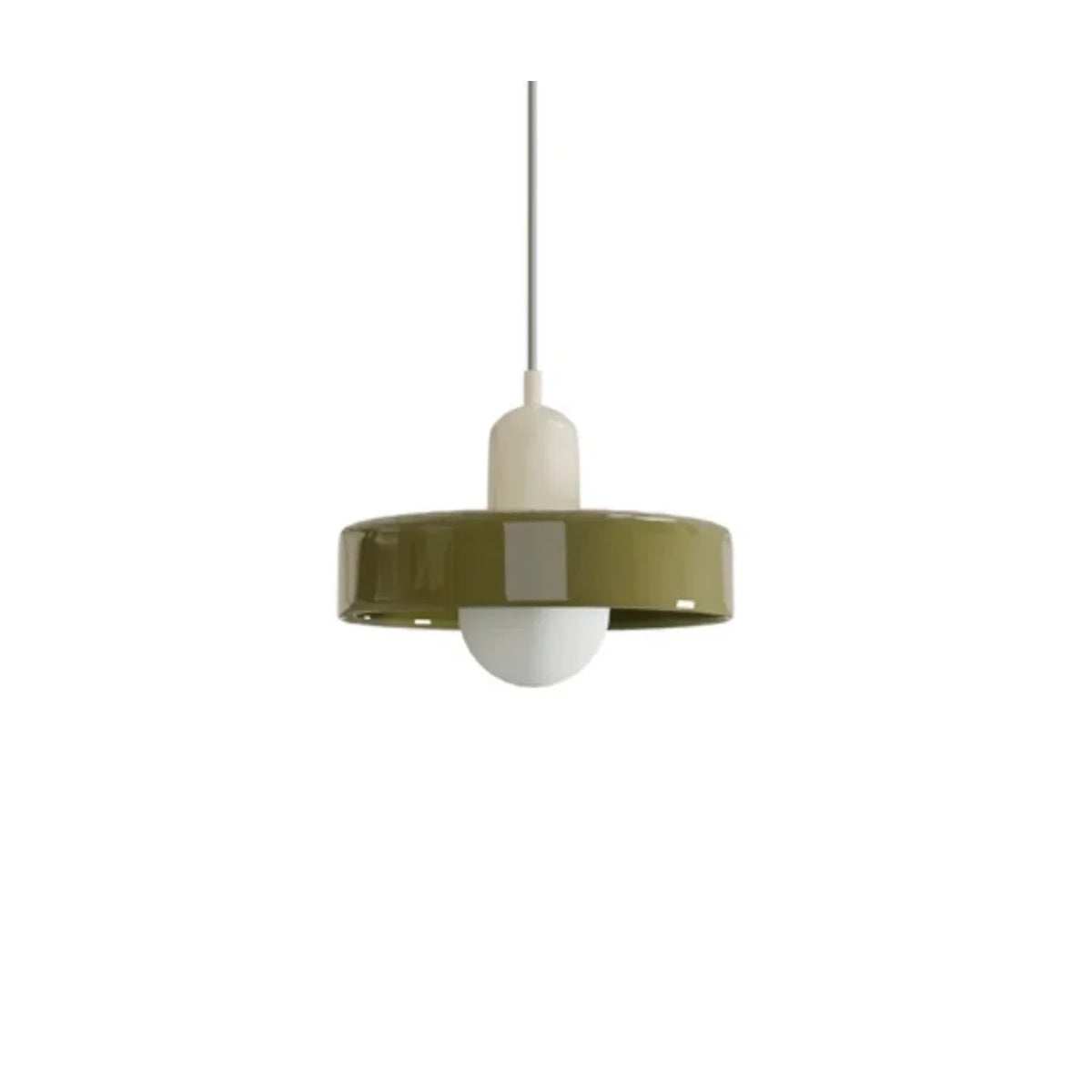 Suspension en verre avec abat-jour sphérique – luminaire décoratif à suspendre